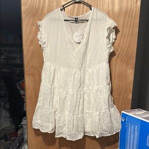 White dress